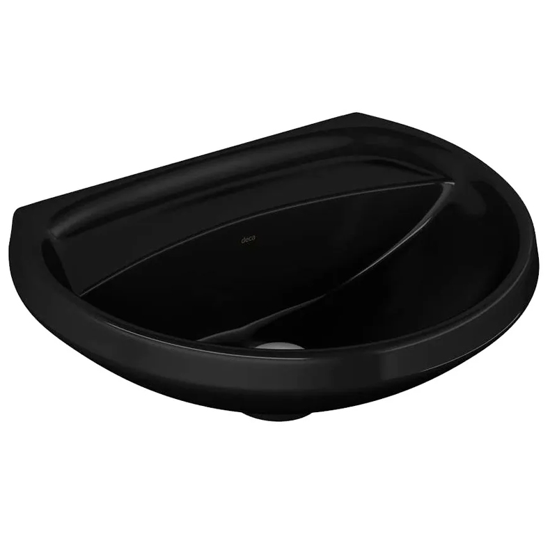 LAVATORIO 455X360MM PRETO EBANO