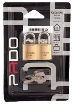 CADEADO SM 2 25MM 4 CHAVES IGUAIS