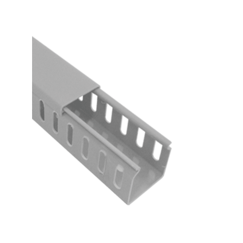 CANALETA DE PISO CINZA 50 X 15MM COM DIVISORIA