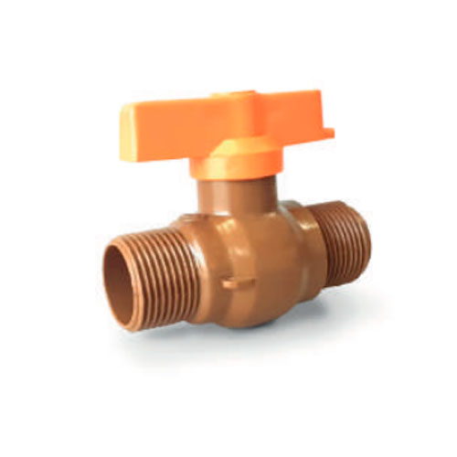REGISTRO PVC DE ESFERA ROSCA EXTERNA 3/4