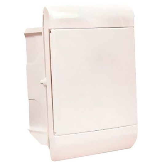 QUADRO SOBREPOR OURO BOX 05 DIN PORTA OPACA