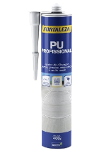 ADESIVO PU PROFISSIONAL PRETO CARTUCHO 400G