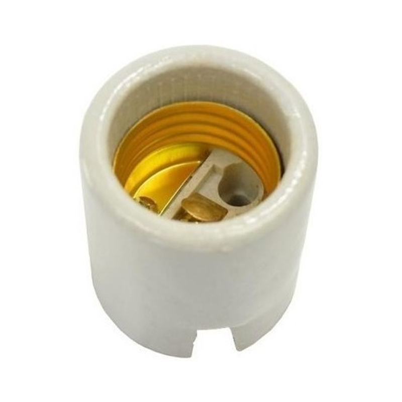 BOCAL PORCELANA CONICO E-27 REFORCADO