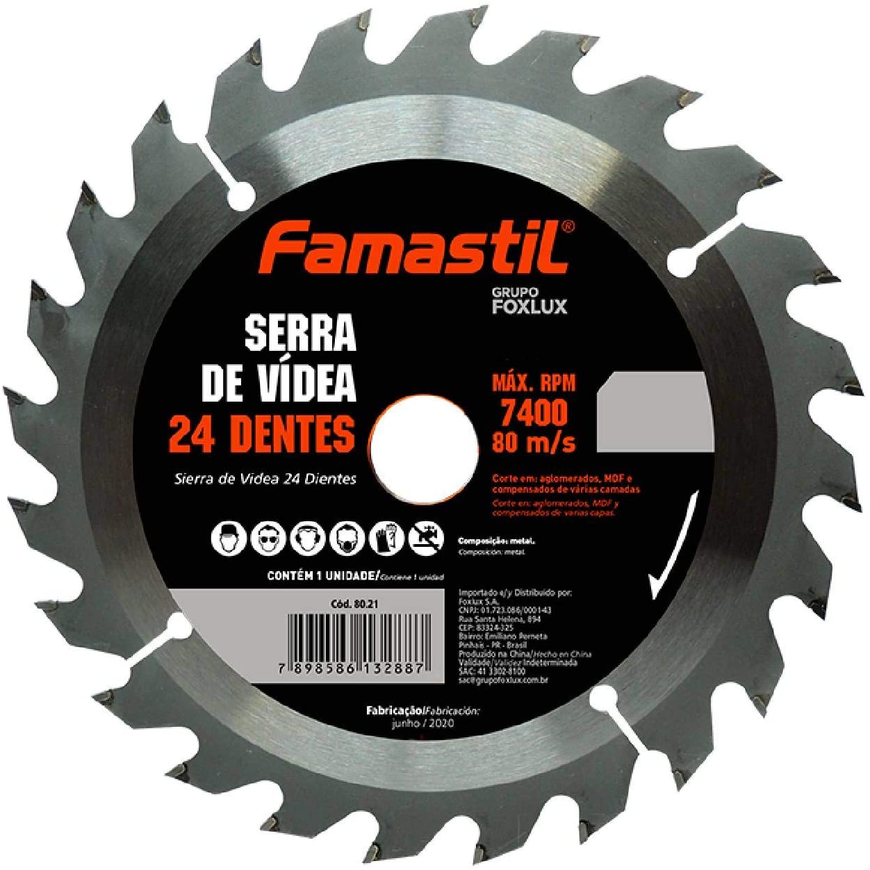 SERRA CIRCULAR WIDEA 4.3/8X24 DENTES