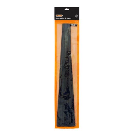 ABRACADEIRA NYLON 530X12,7 PRETA C/25