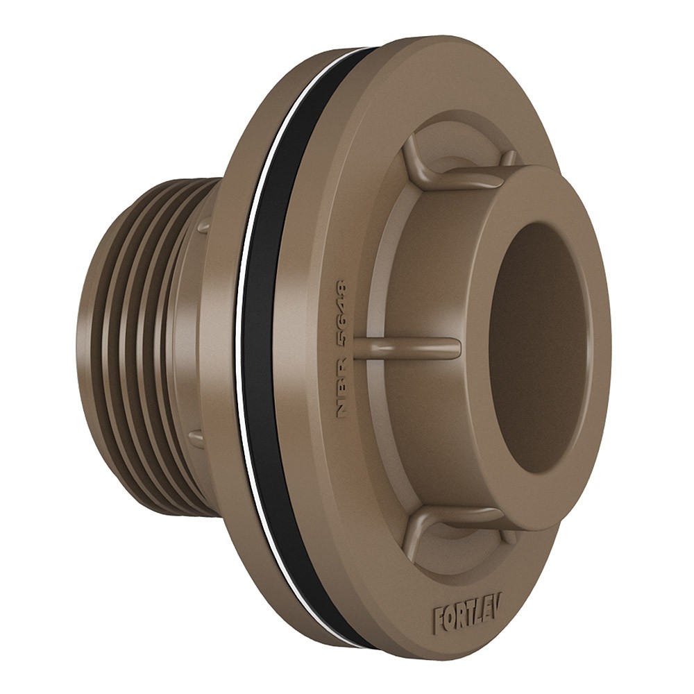 ADAPTADOR FLANGE SOLDAVEL COM ANEL 25MM