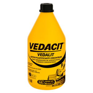 ADITIVO PLASTIFICANTE VEDALIT 3,6 LTS