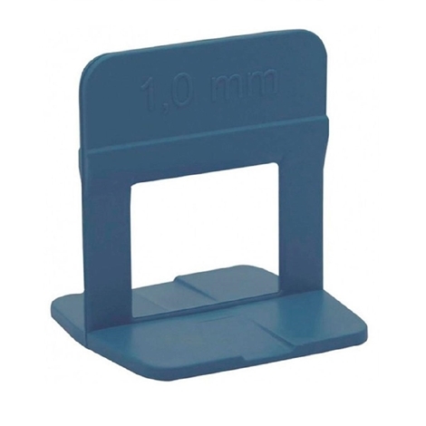 ESPACADOR DE PISO NIVELADOR ECO 1,0MM COM 50 PECAS (AZUL)