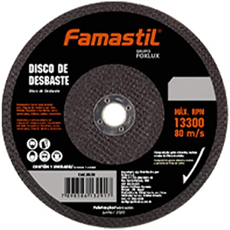 DISCO DE DESBASTE 4 1/2-115X4,8X22,2MM