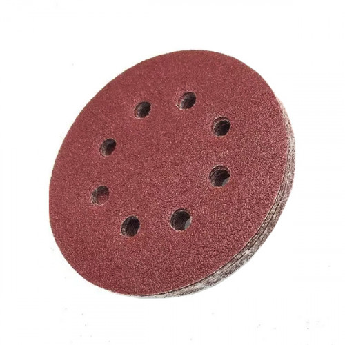 DISCO DE LIXA COM VELCRO PERFURADO 125MM GRAO 40 C/5 PECAS
