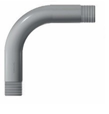 CURVA CINZA 90 X 3/4 SOLDAVEL