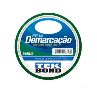 FITA DEMARCACAO VERDE 48MMX15M