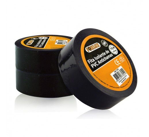 FITA ISOLANTE 10MTS PRETA POTE C/35 PCS