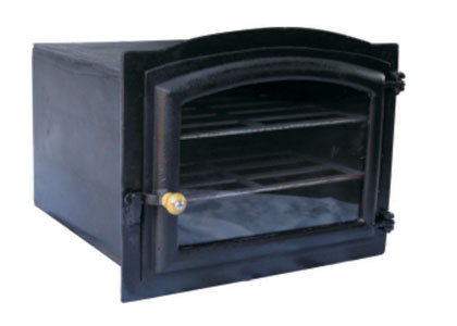 FORNO DE VIDRO N°3 PEQUENO COM ABERTURA PARA DIREITA C50/ L35/ A30 CM
