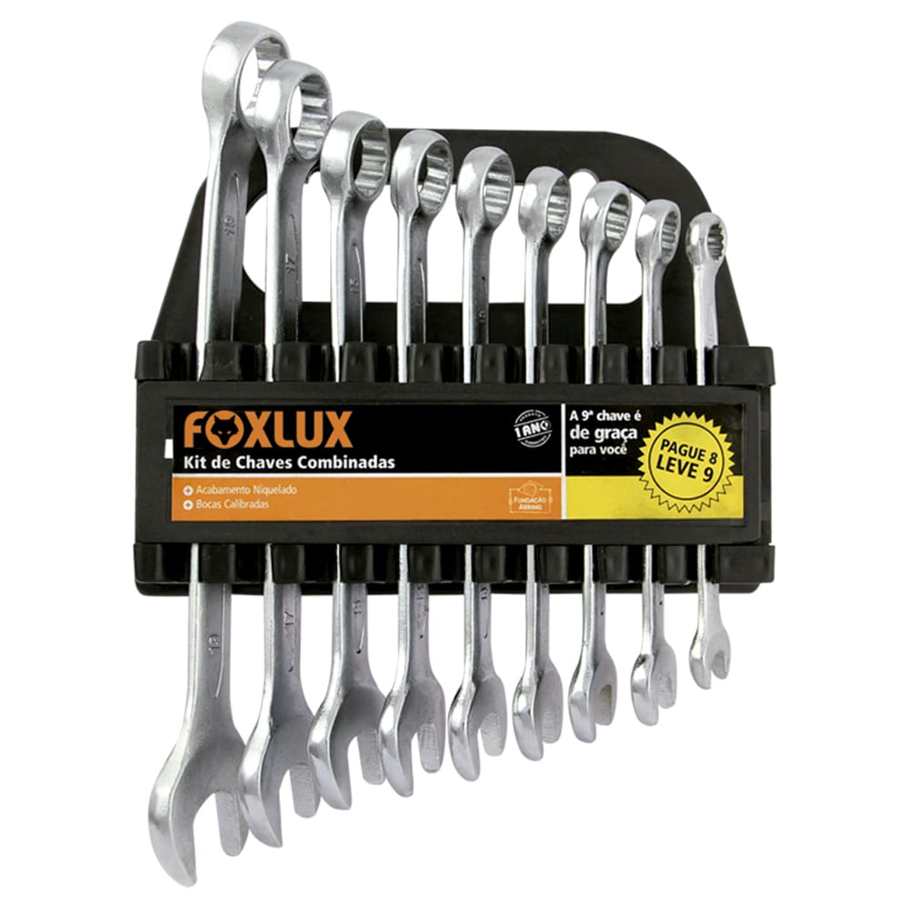 KIT CHAVE COMBINADA C/9PCS