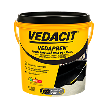 MANTA ASFALTICA VEDAPREN 3,6 LTS