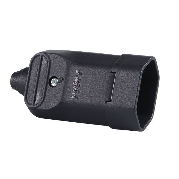 PLUG FEMEA 2P+T 10A PRETA