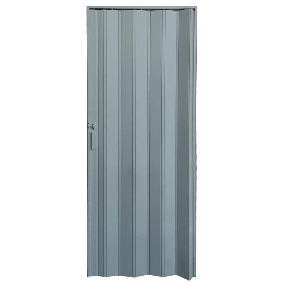PORTA SANFONADA 0,72 X 2,10MTS CINZA