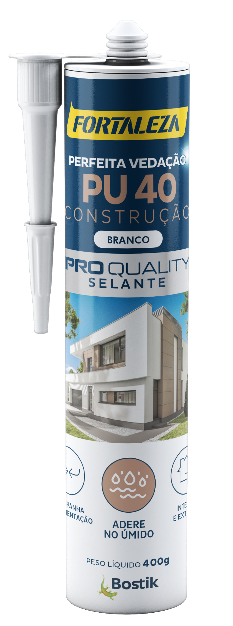 ADESIVO PU 40 FIX BRANCO CARTUCHO 360G