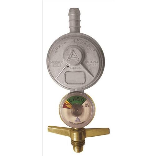 REGULADOR DE GAS COM MANOMETRO 506/1