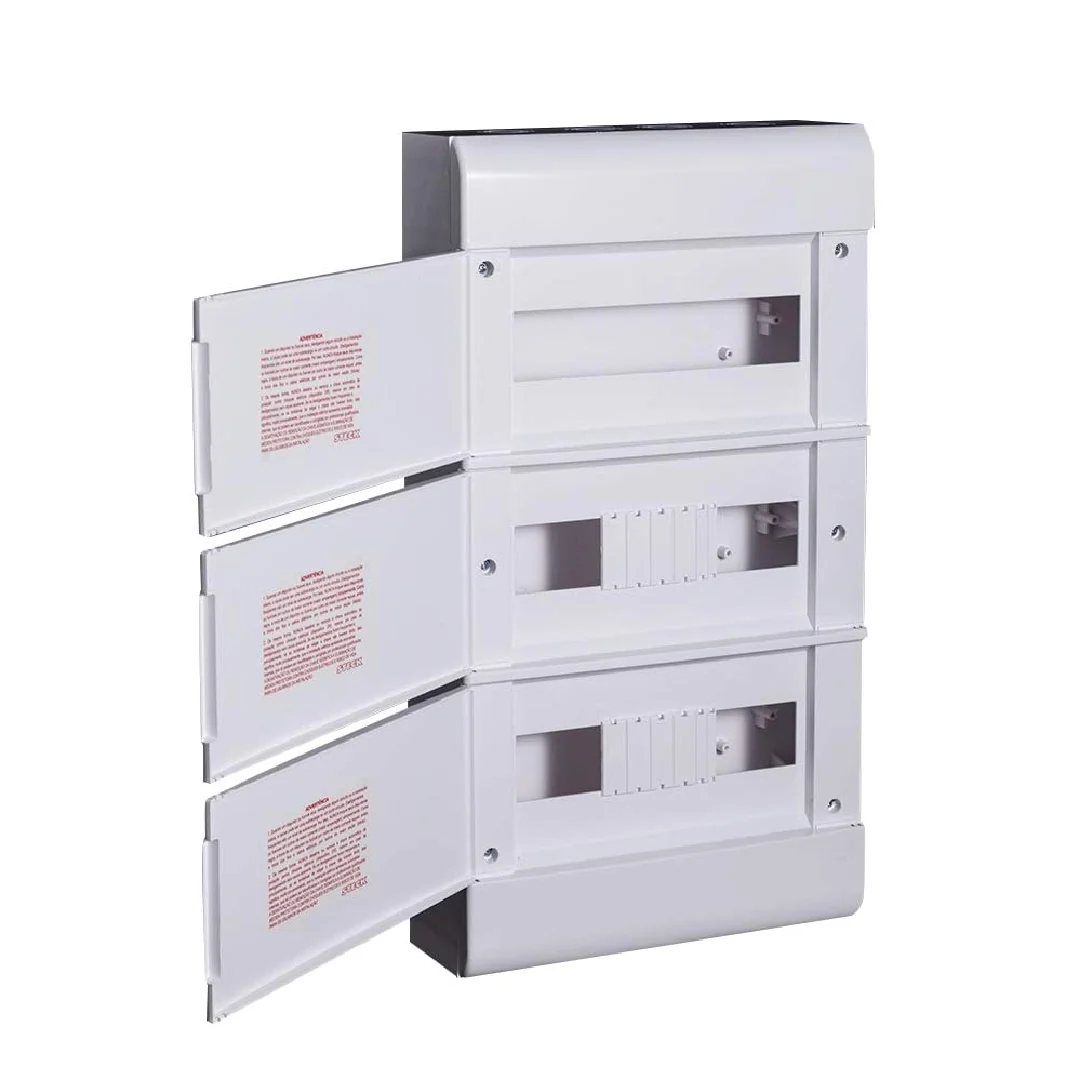 QUADRO EMB OURO BOX 36 DIN PORTA OPACA