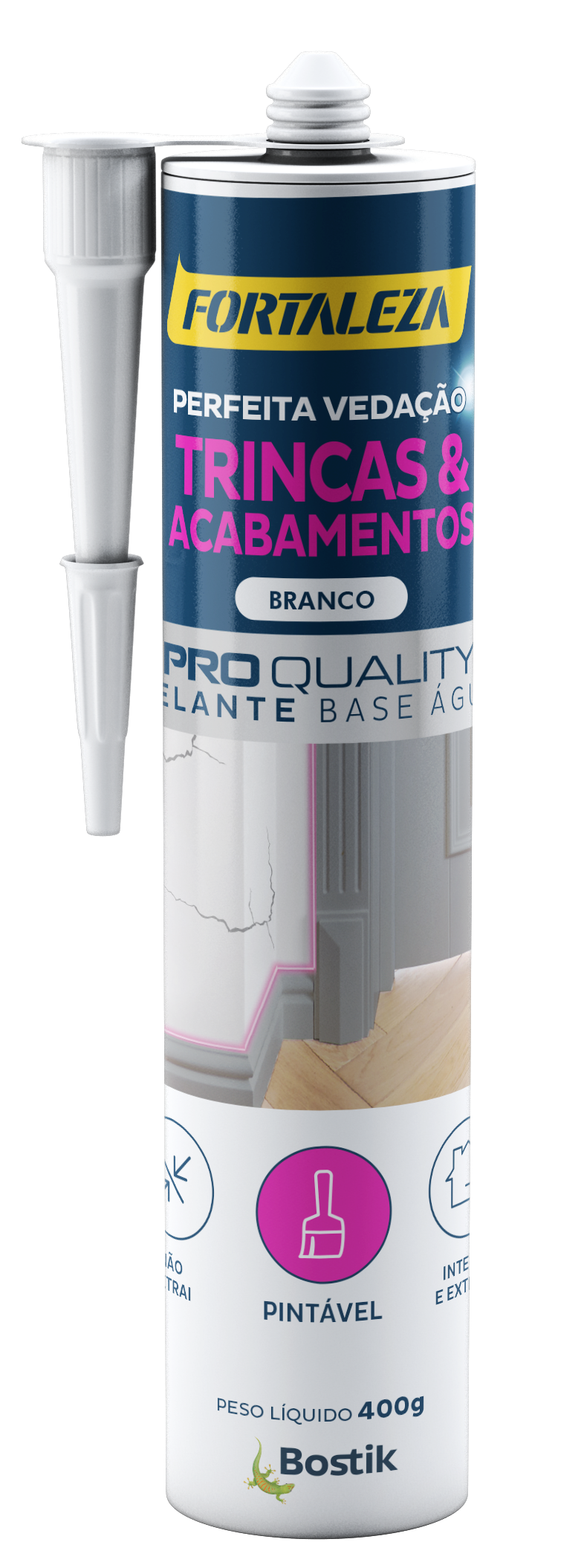 ADESIVO ACRILICO SELA TRINCAS BRANCO 400G