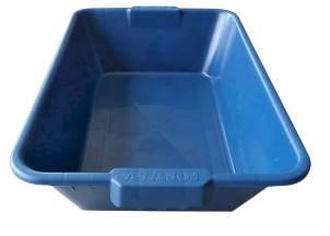 CAIXA PARA MASSA AZUL 20L