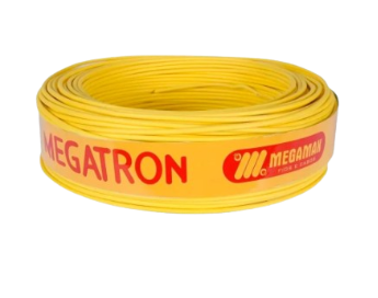 CABO FLEXIVEL 4MM AMARELO