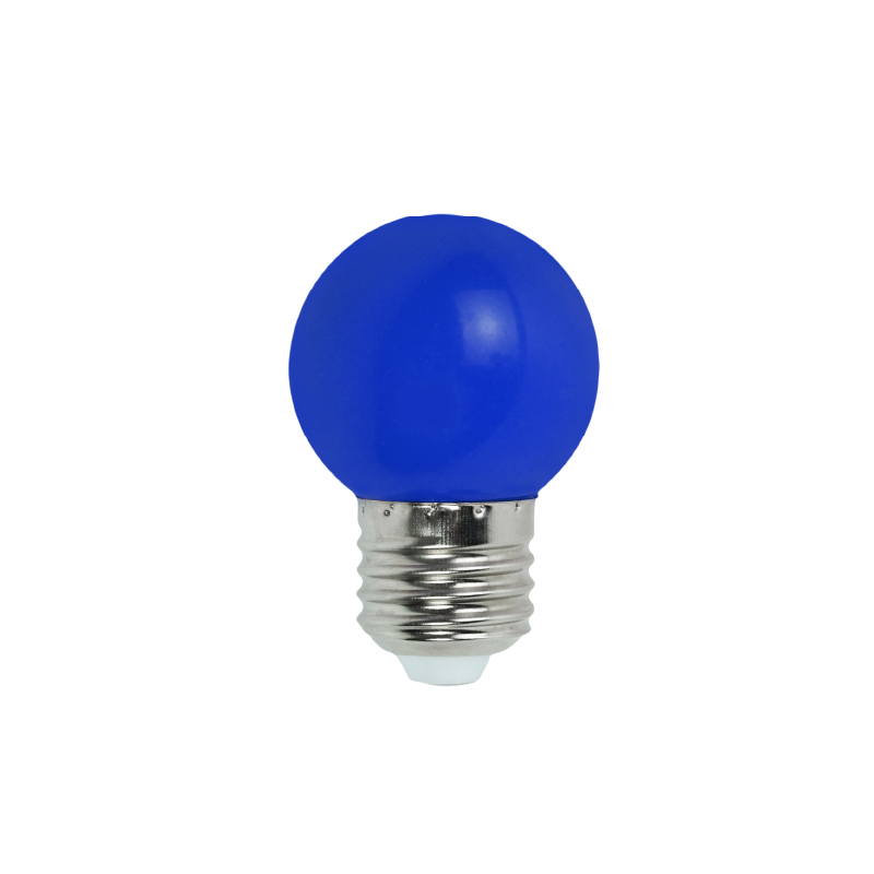 LAMPADA LED BOLINHA AZUL 3W