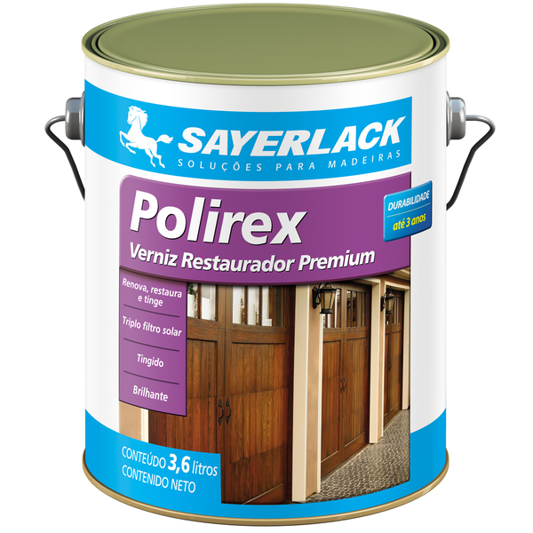 VERNIZ RESTAURADOR POLIREX IMBUIA 3,60L